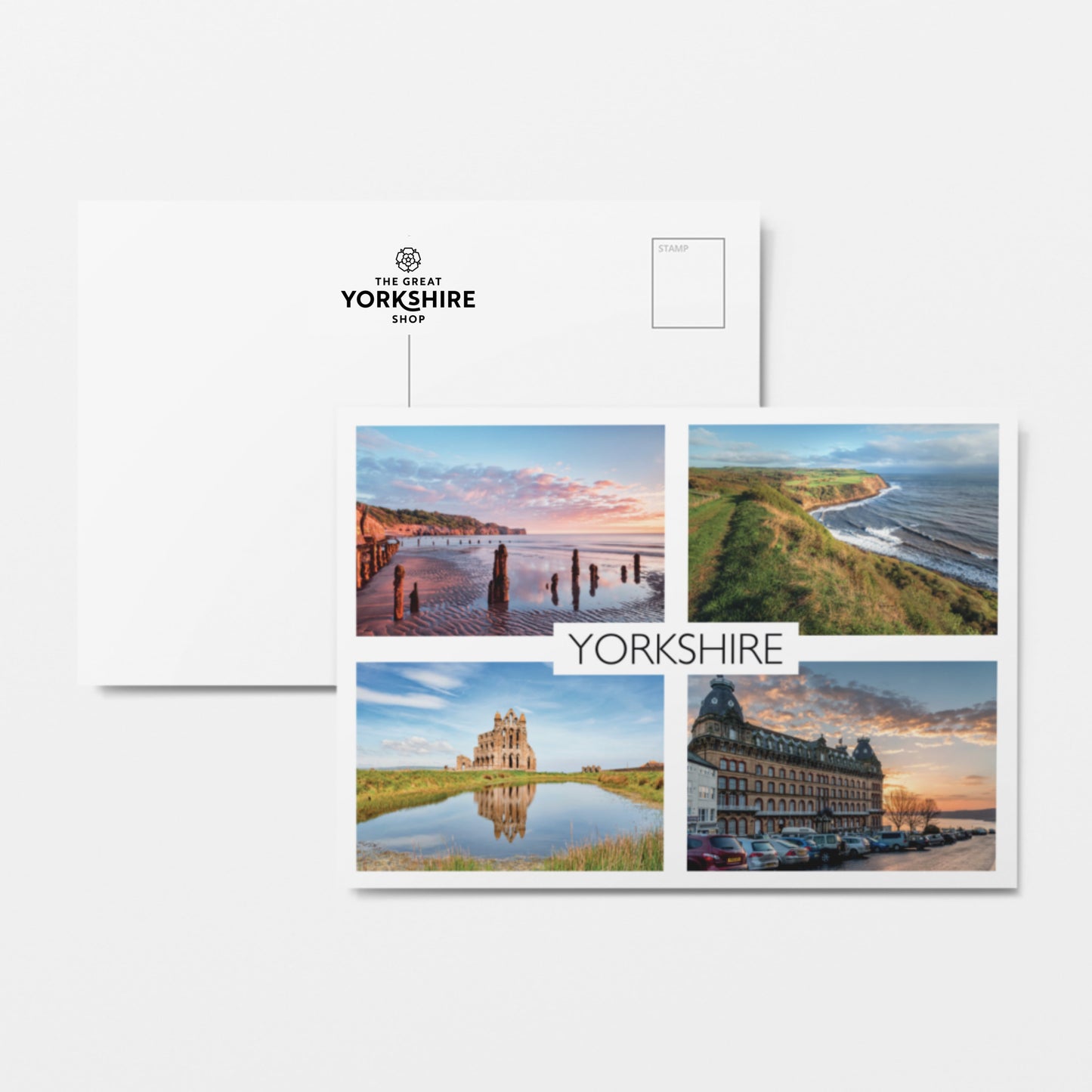 Yorkshire Coasts Postcard - The Great Yorkshire Shop
