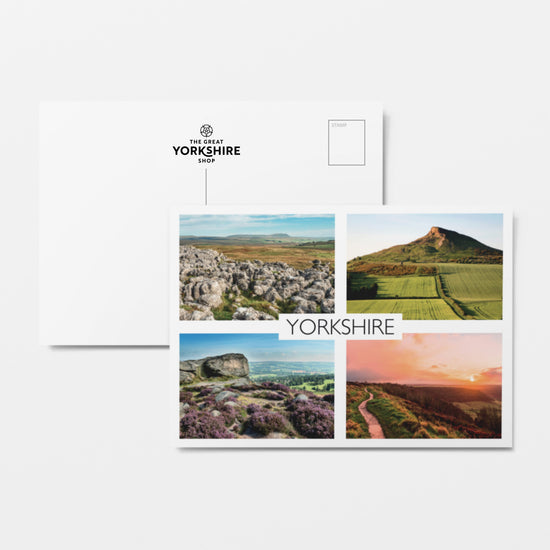 Yorkshire Countryside Multi Postcard - The Great Yorkshire Shop