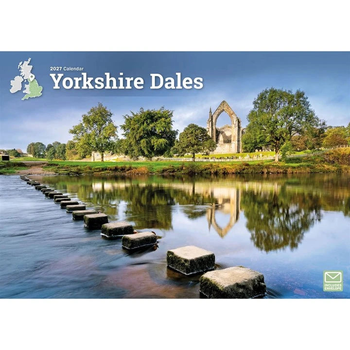 Yorkshire Dales 2027 A4 Calendar