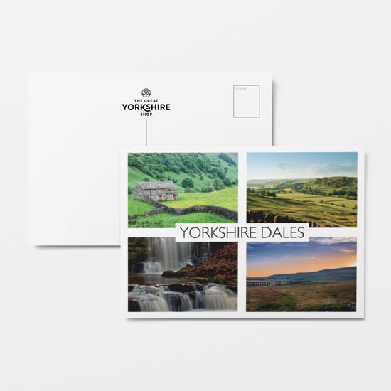 Yorkshire Dales Multi Postcard - The Great Yorkshire Shop