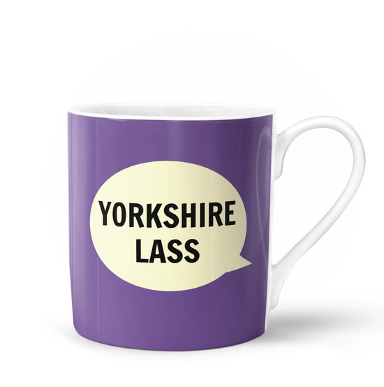 Yorkshire Lass Bone China Mug - The Great Yorkshire Shop