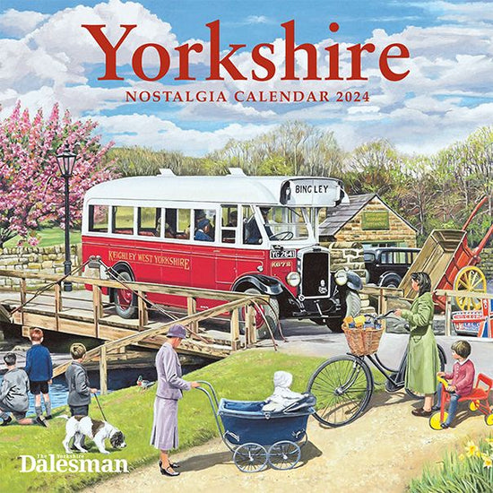 Yorkshire Nostalgic 2024 Calendar - The Great Yorkshire Shop