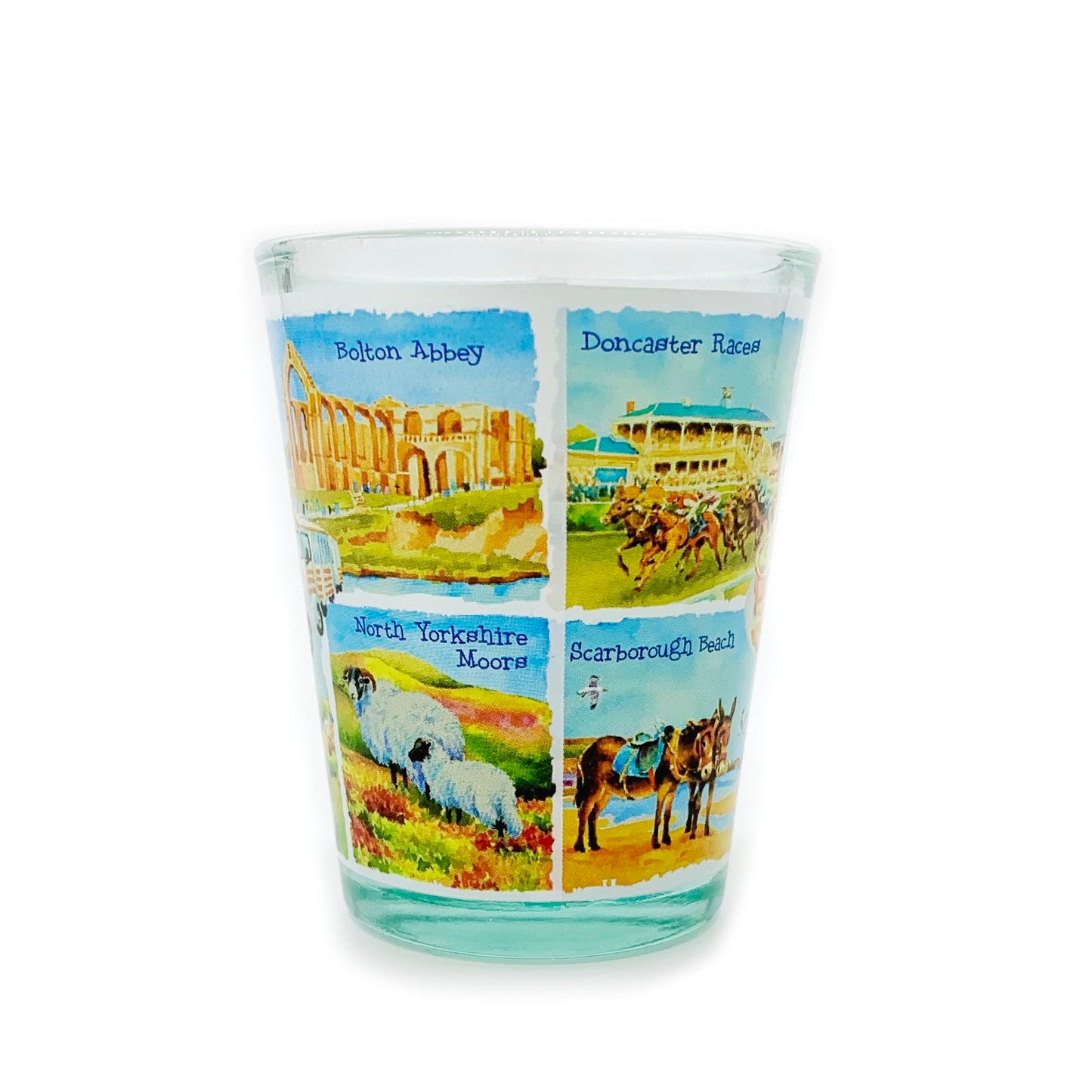 Yorkshire Scenes Shot Glass - The Great Yorkshire Shop