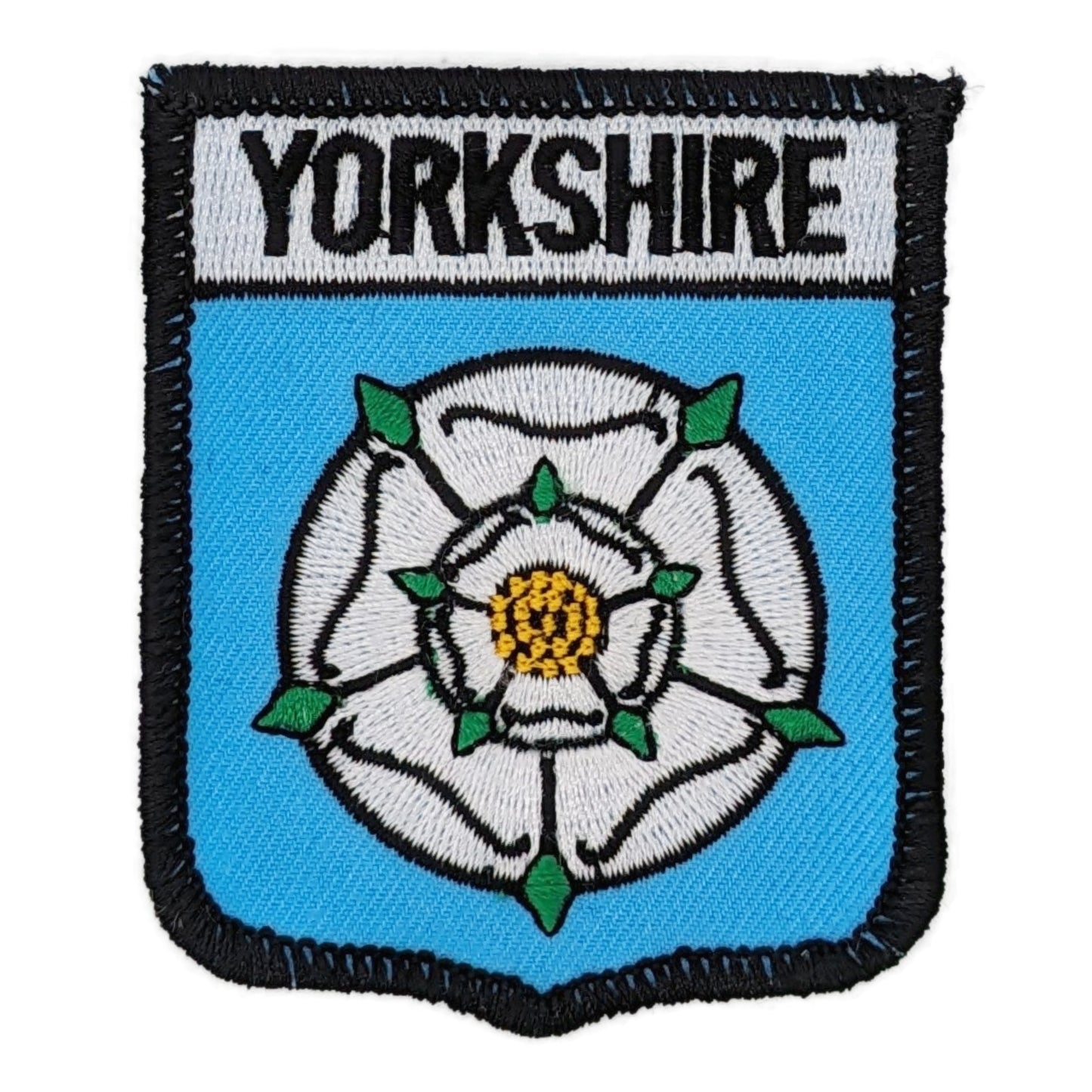 Yorkshire Embroidered Shield Patch Badge - The Great Yorkshire Shop
