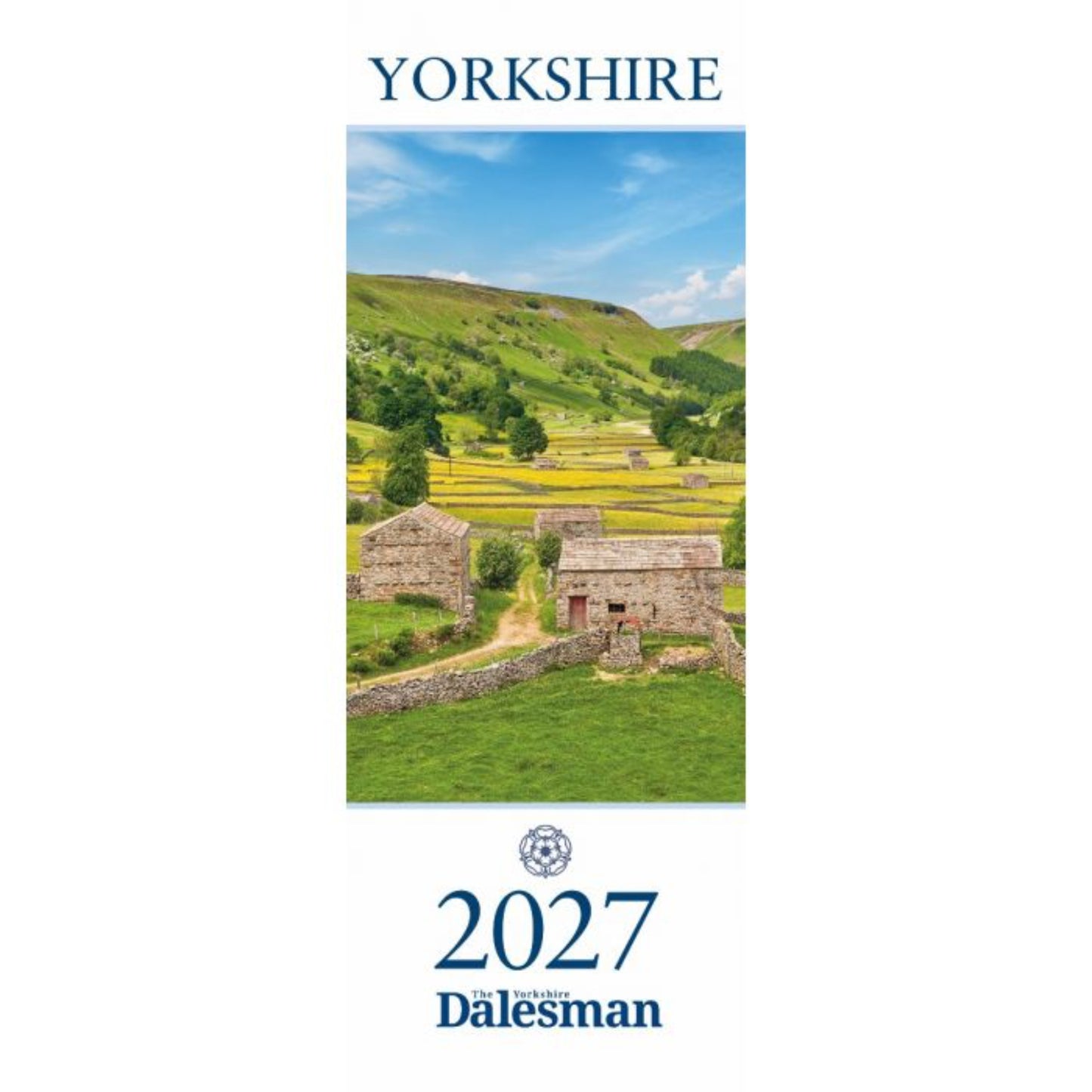 Yorkshire Slim 2027 Calendar