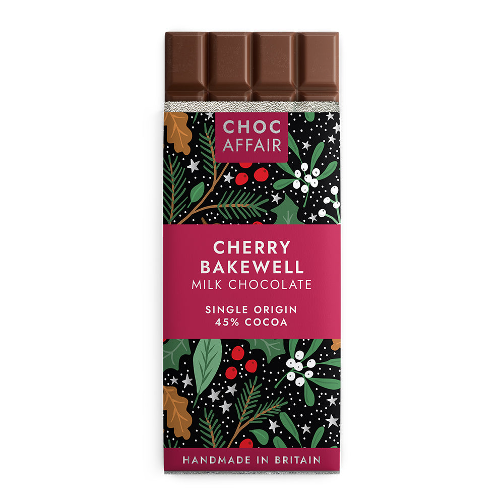 Cherry Bakewell Milk Chocolate Bar