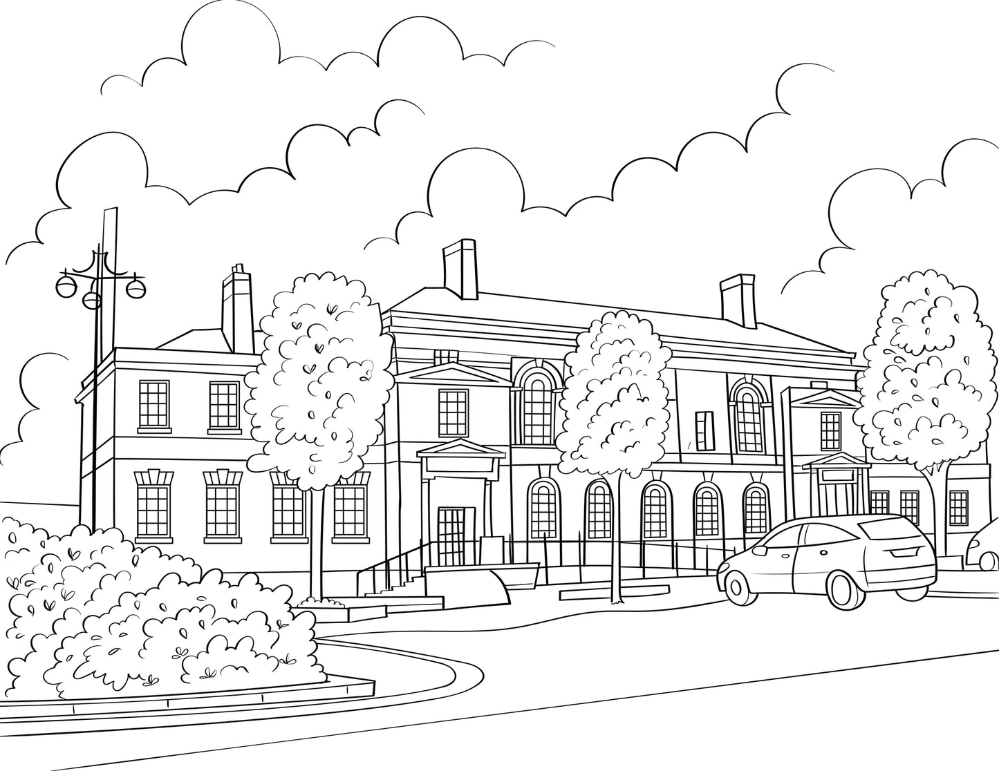 Colour in Rotherham A4 Colouring Book - The Great Yorkshire Shop