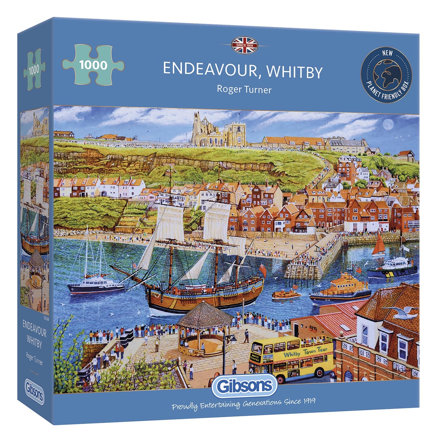 Endeavor Whitby 1000 Piece Jigsaw Puzzle - The Great Yorkshire Shop