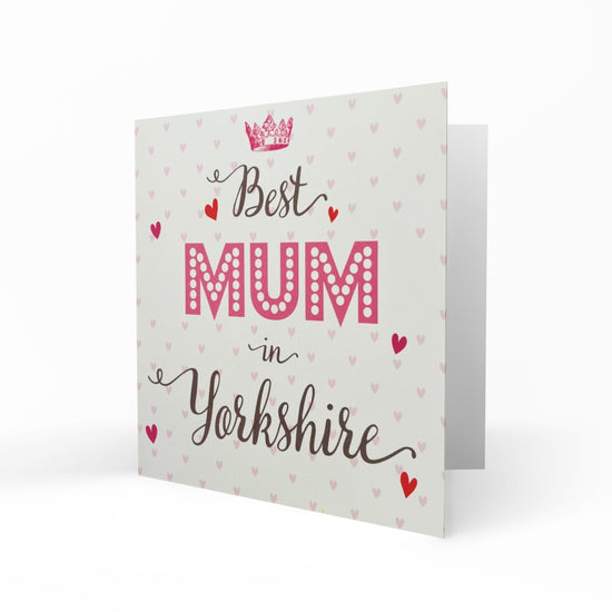 Best Mum in Yorkshire Card - The Great Yorkshire Shop