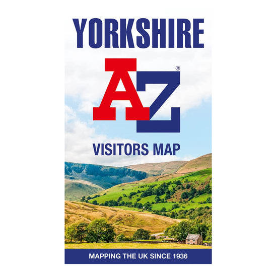 Yorkshire A-Z Visitors Map - The Great Yorkshire Shop