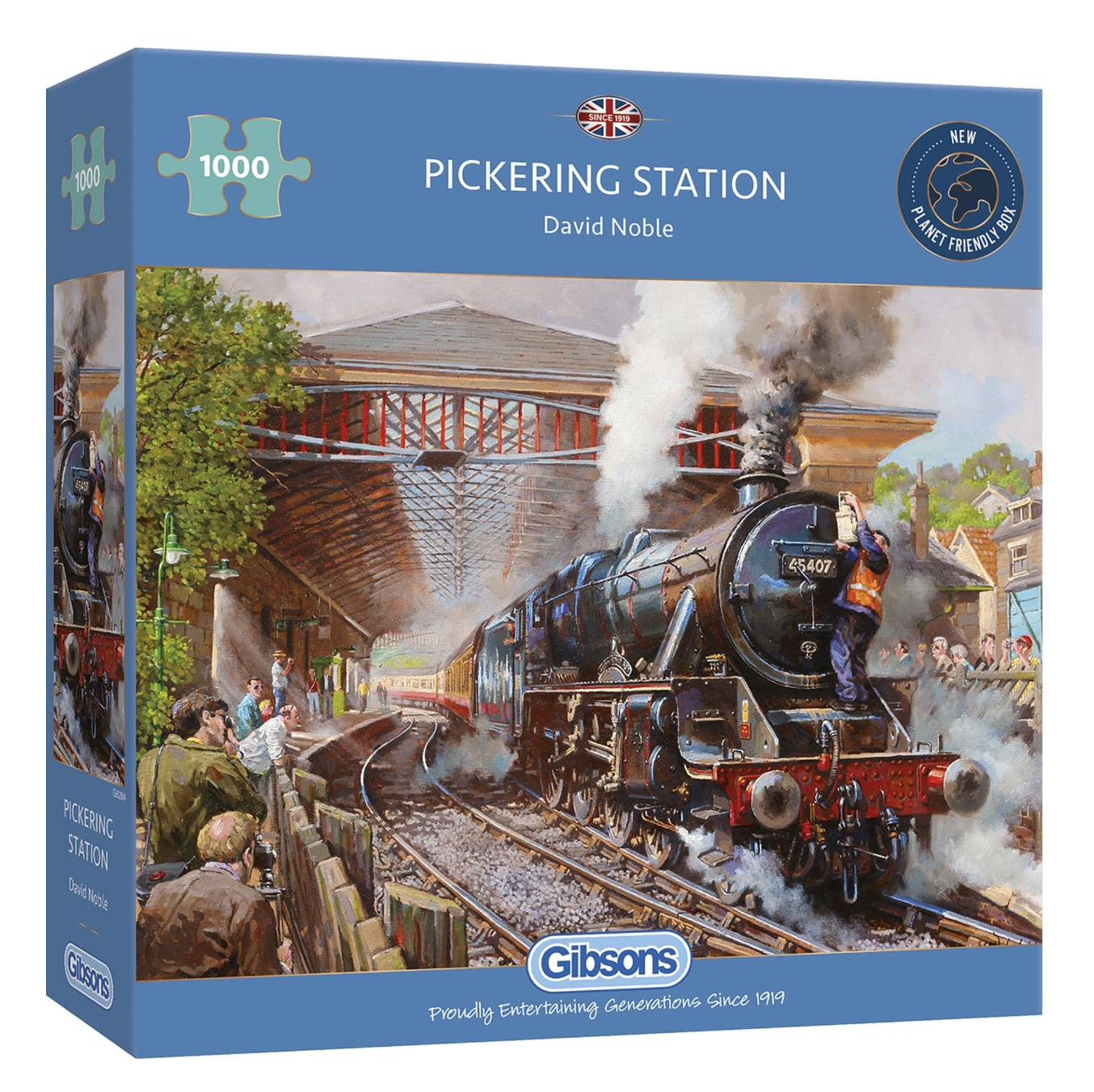 Load image into Gallery viewer, Pickering Station 1000 Piece Jigsaw Puzzle - The Great Yorkshire Shop

