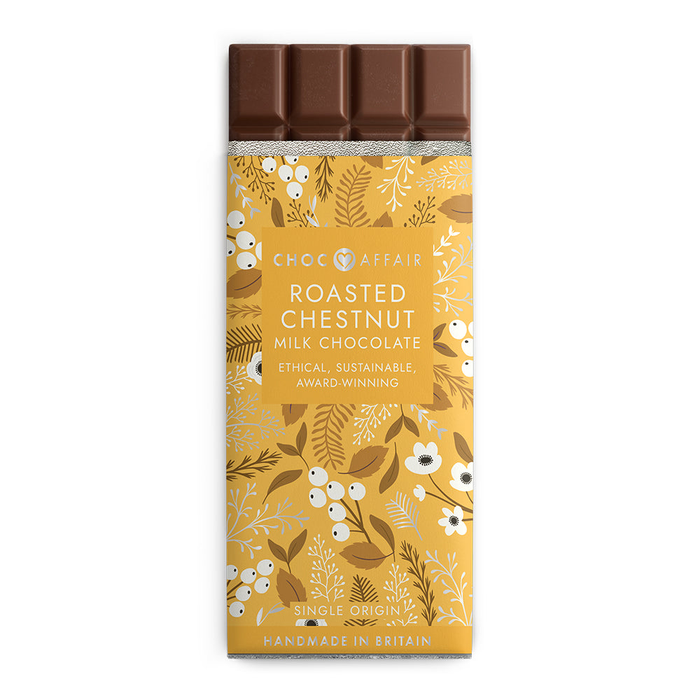 Roasted Chestnut Flavour Milk Chocolate Bar - The Great Yorkshire Shop