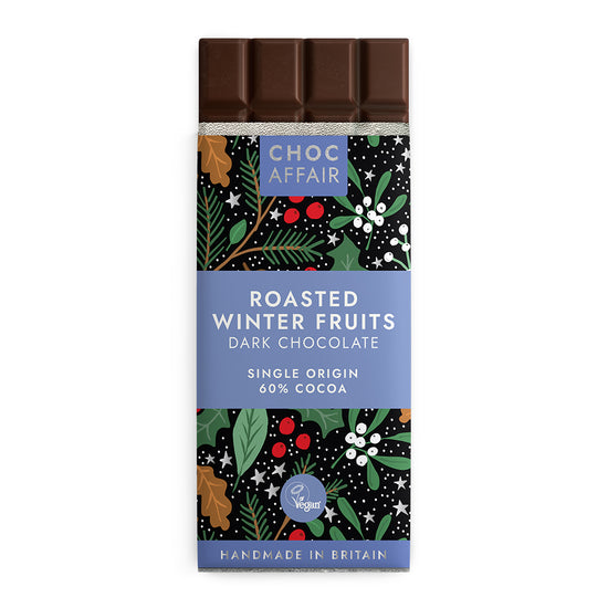 Roasted Winter Fruits Dark Chocolate Bar