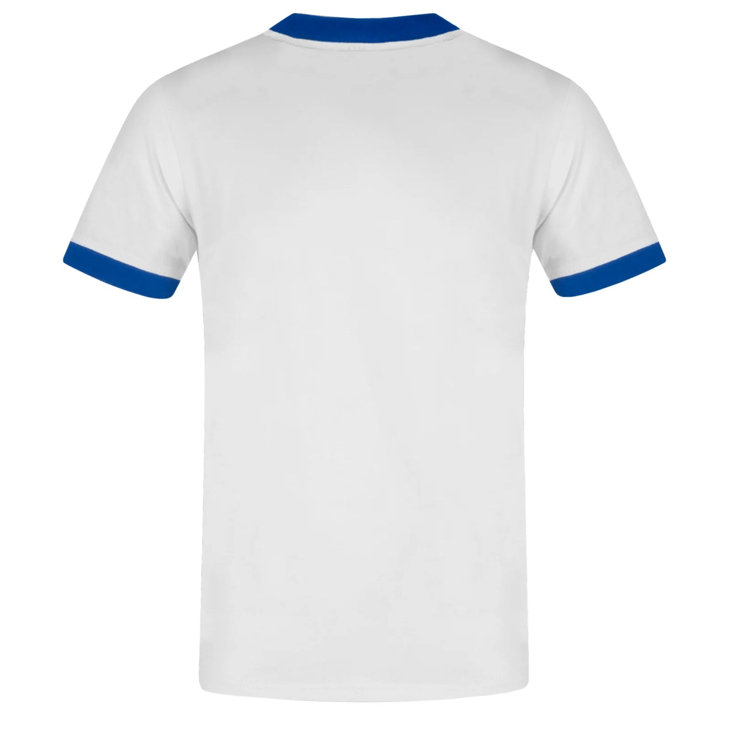 Leeds United White Rose Retro Crew Neck T-Shirt
