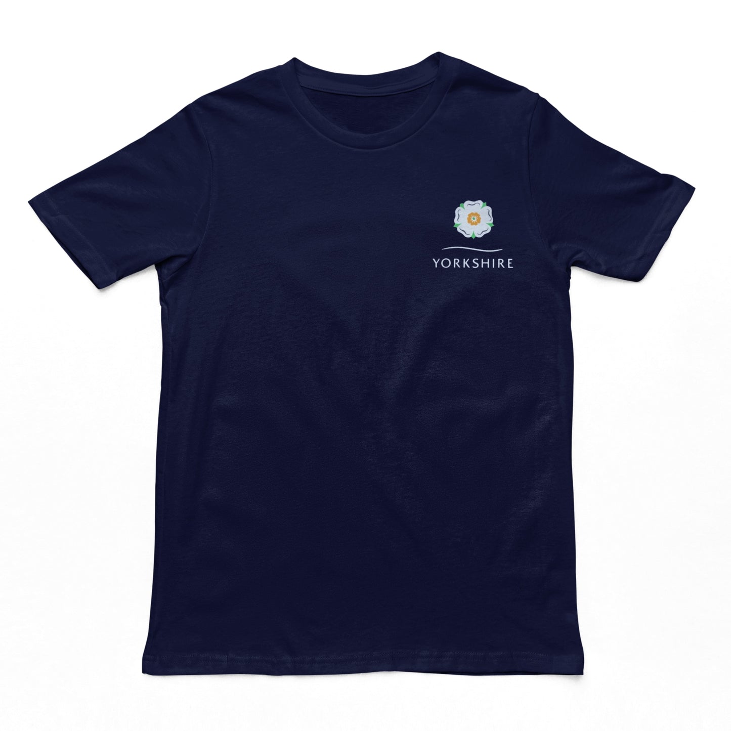 Yorkshire Rose Navy T-Shirt - The Great Yorkshire Shop