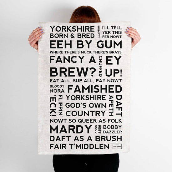 Yorkshire Dialect Tea Towel - The Great Yorkshire Shop