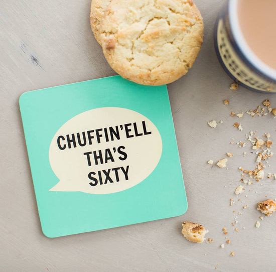 Chuffin'ell Tha's Sixty Coaster - The Great Yorkshire Shop