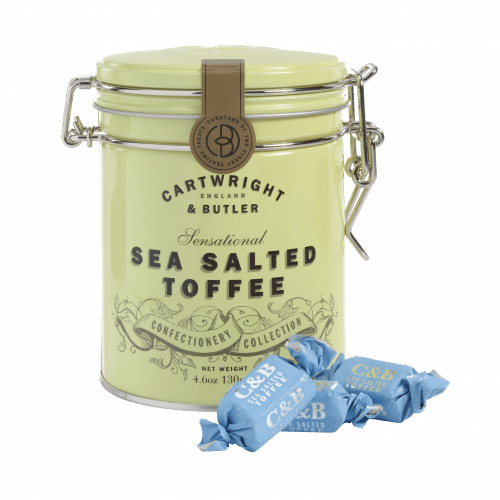 Sea Salted Toffee in Gift Tin - The Great Yorkshire Shop