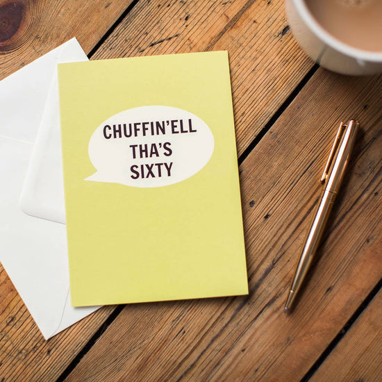 Chuffin’ell Tha's Sixty Card - The Great Yorkshire Shop