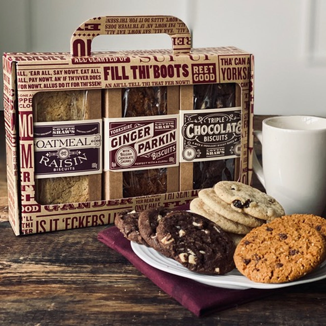 Luxury Biscuit Gift Box - The Great Yorkshire Shop