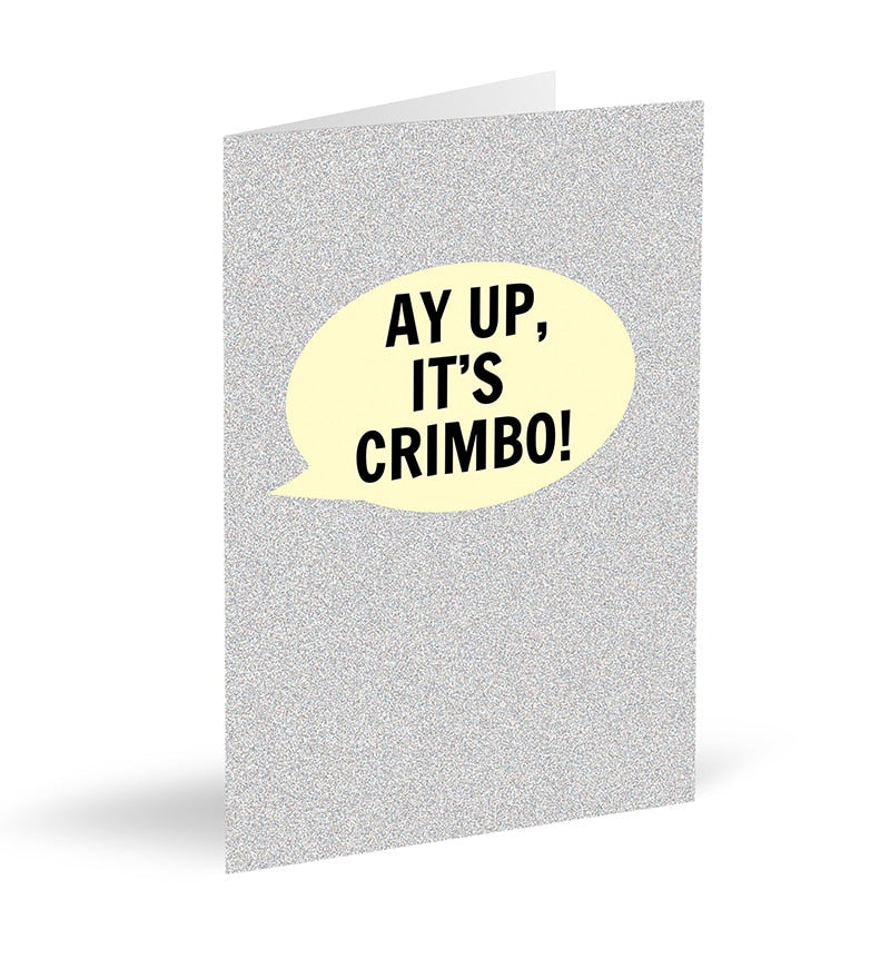 Load image into Gallery viewer, Ay Up, It&amp;#39;s Crimbo! Card - The Great Yorkshire Shop

