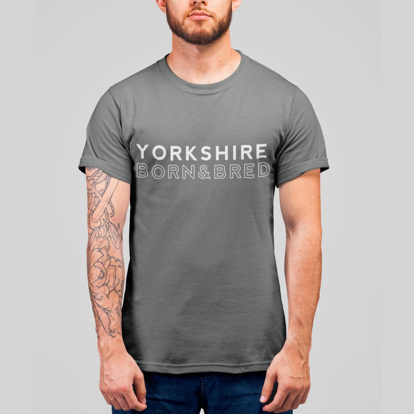 Load image into Gallery viewer, Yorkshire Born &amp;amp; Bred T-Shirt - The Great Yorkshire Shop
