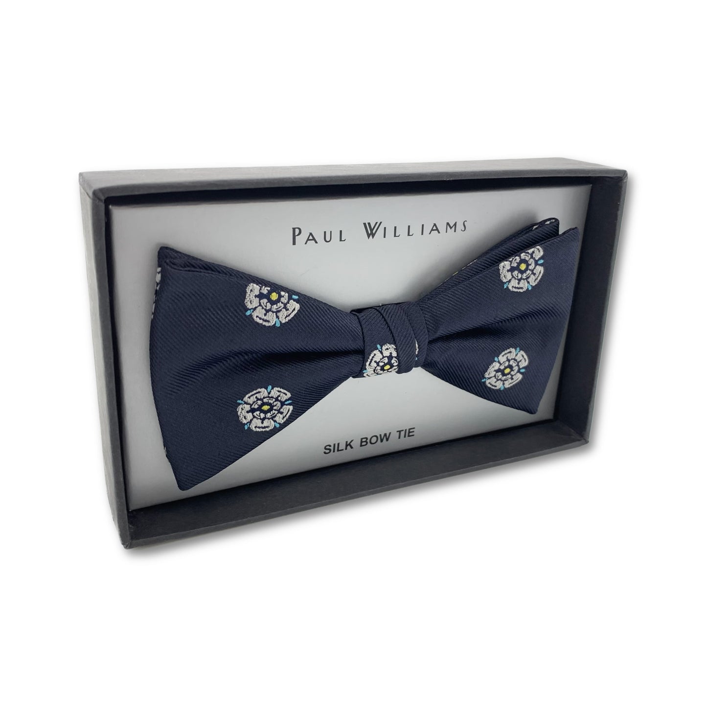 Yorkshire Rose Luxury Silk Ready Bow Tie - The Great Yorkshire Shop