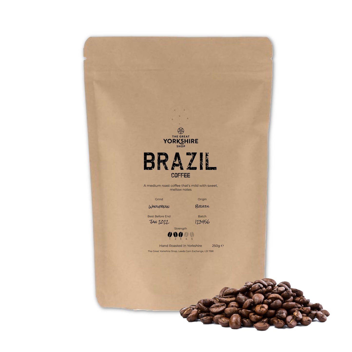 Brazil Single Origin Coffee - The Great Yorkshire Shop