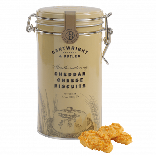 Cheddar Cheese Biscuits in Gift Tin - The Great Yorkshire Shop