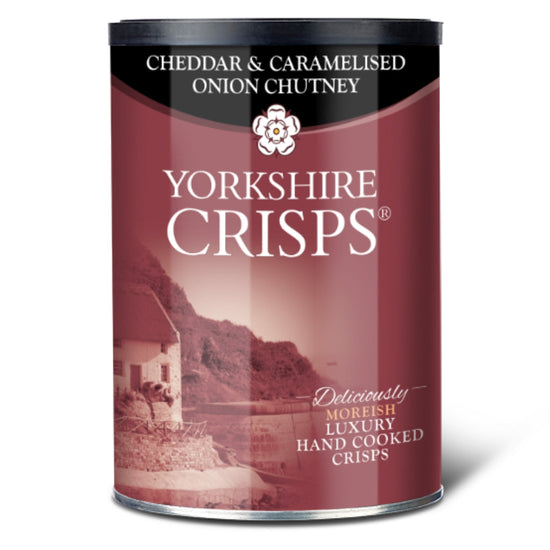 Cheddar & Caramelised Onion Chutney Crisps - The Great Yorkshire Shop
