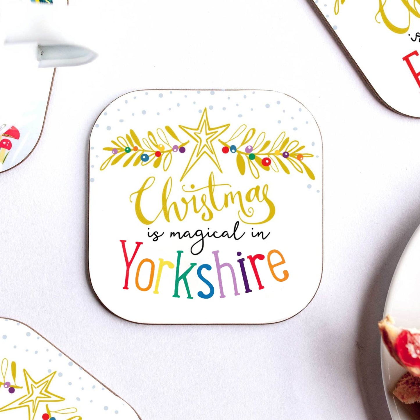 Christmas is Magical in Yorkshire Coaster - The Great Yorkshire Shop