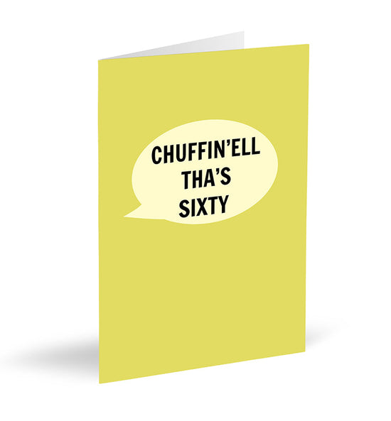 Chuffin’ell Tha's Sixty Card - The Great Yorkshire Shop