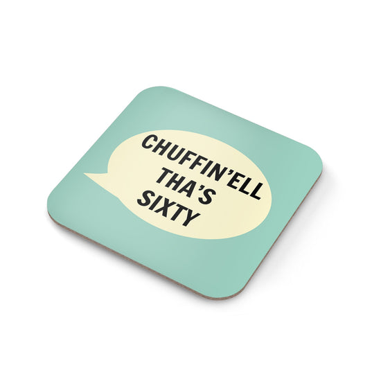 Chuffin'ell Tha's Sixty Coaster - The Great Yorkshire Shop