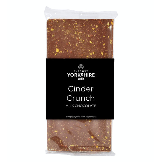 Cinder Crunch Milk Chocolate Bar - The Great Yorkshire Shop