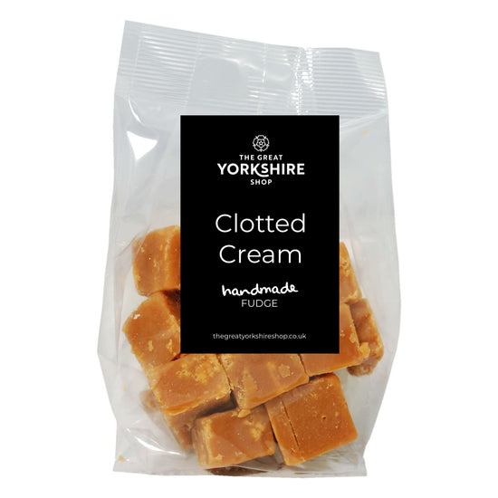 Load image into Gallery viewer, Clotted Cream Handmade Fudge - The Great Yorkshire Shop

