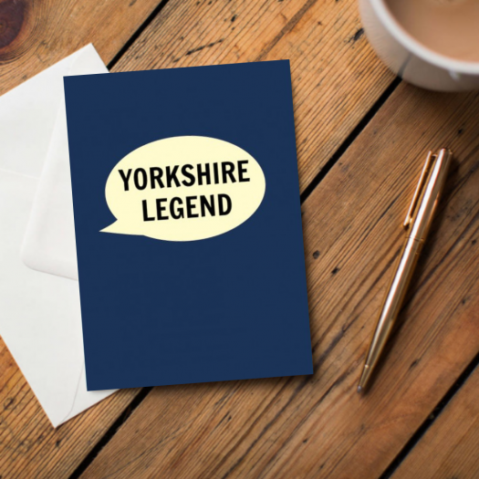 Yorkshire Legend Card - The Great Yorkshire Shop