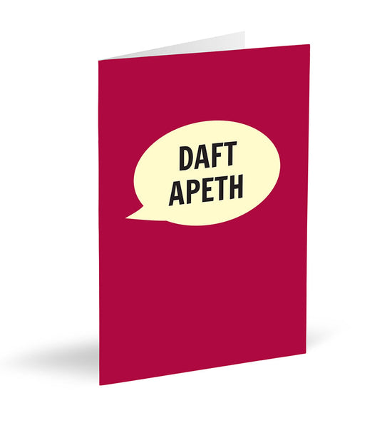 Daft Apeth Card - The Great Yorkshire Shop