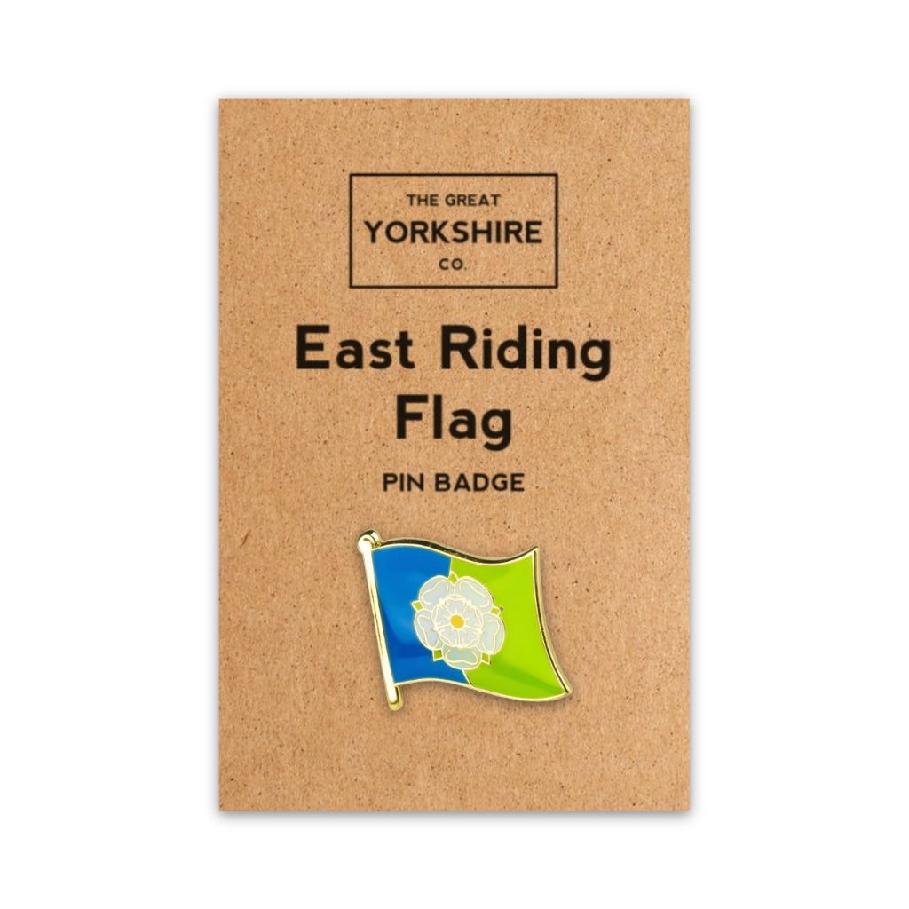 East Riding of Yorkshire Flag Pin Badge - The Great Yorkshire Shop