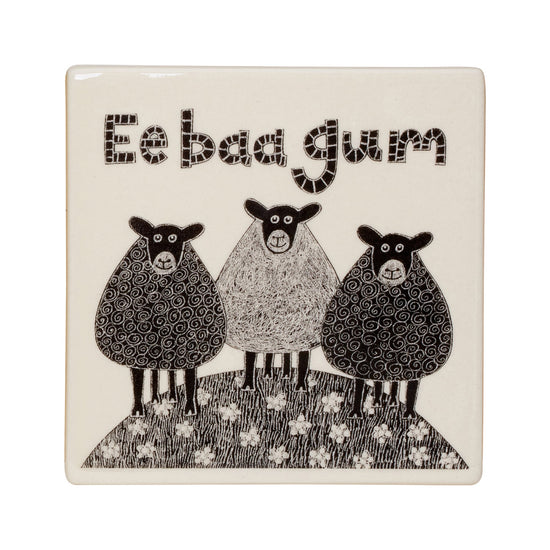 Ee Baa Gum Coaster - The Great Yorkshire Shop