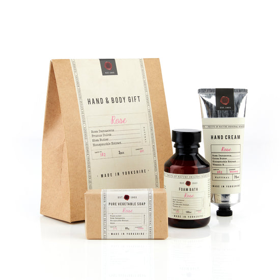 Rose Hand & Body Gift Set - The Great Yorkshire Shop