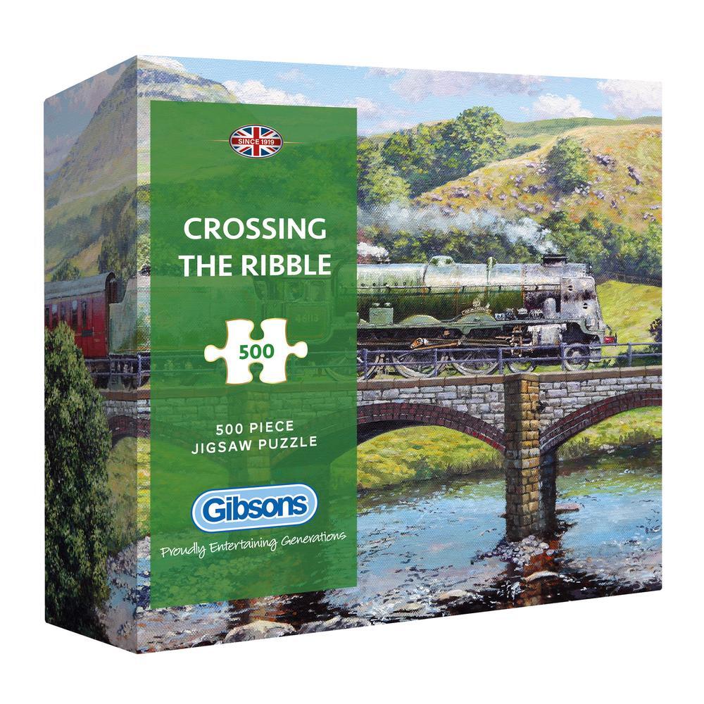 Crossing the Ribble 500 Piece Jigsaw Puzzle - The Great Yorkshire Shop