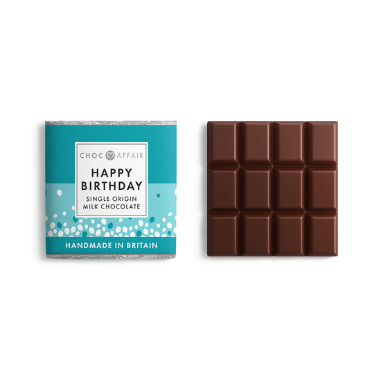 Happy Birthday Milk Chocolate Bar - The Great Yorkshire Shop