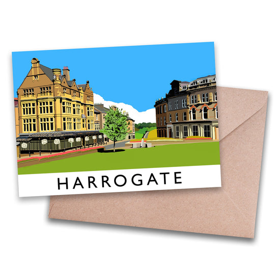 Harrogate Greeting Card - The Great Yorkshire Shop