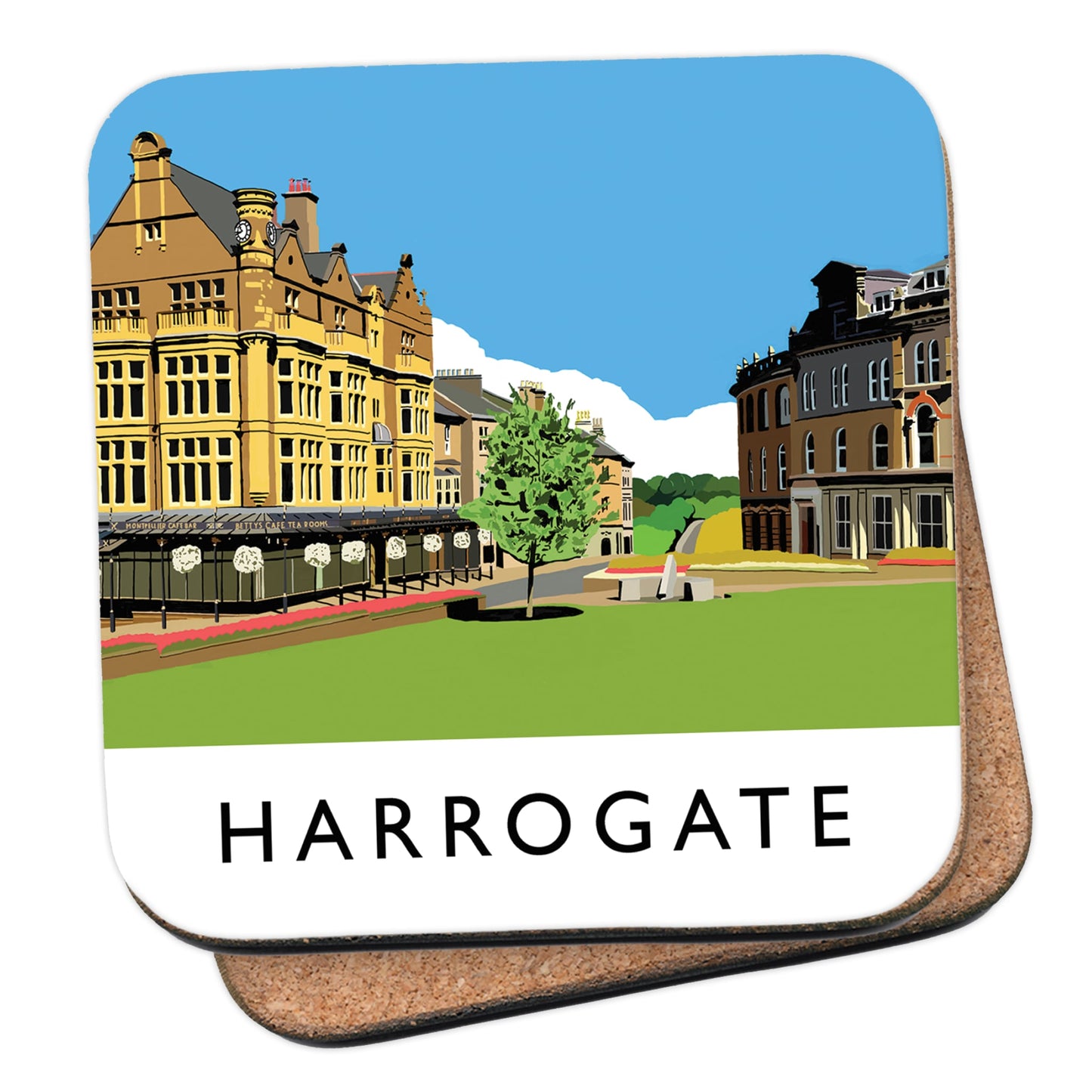 Harrogate Coaster - The Great Yorkshire Shop