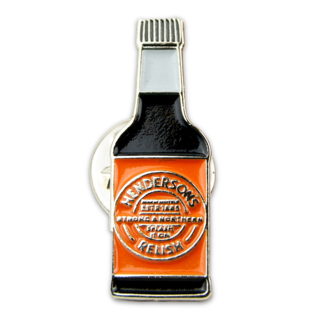 Henderson's Relish Pin Badge - The Great Yorkshire Shop