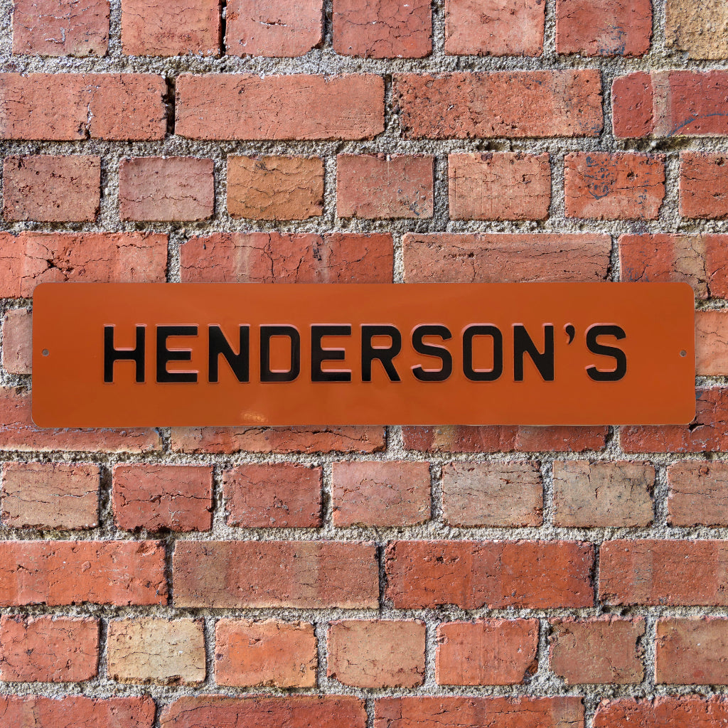 Henderson's Street Style Sign - The Great Yorkshire Shop
