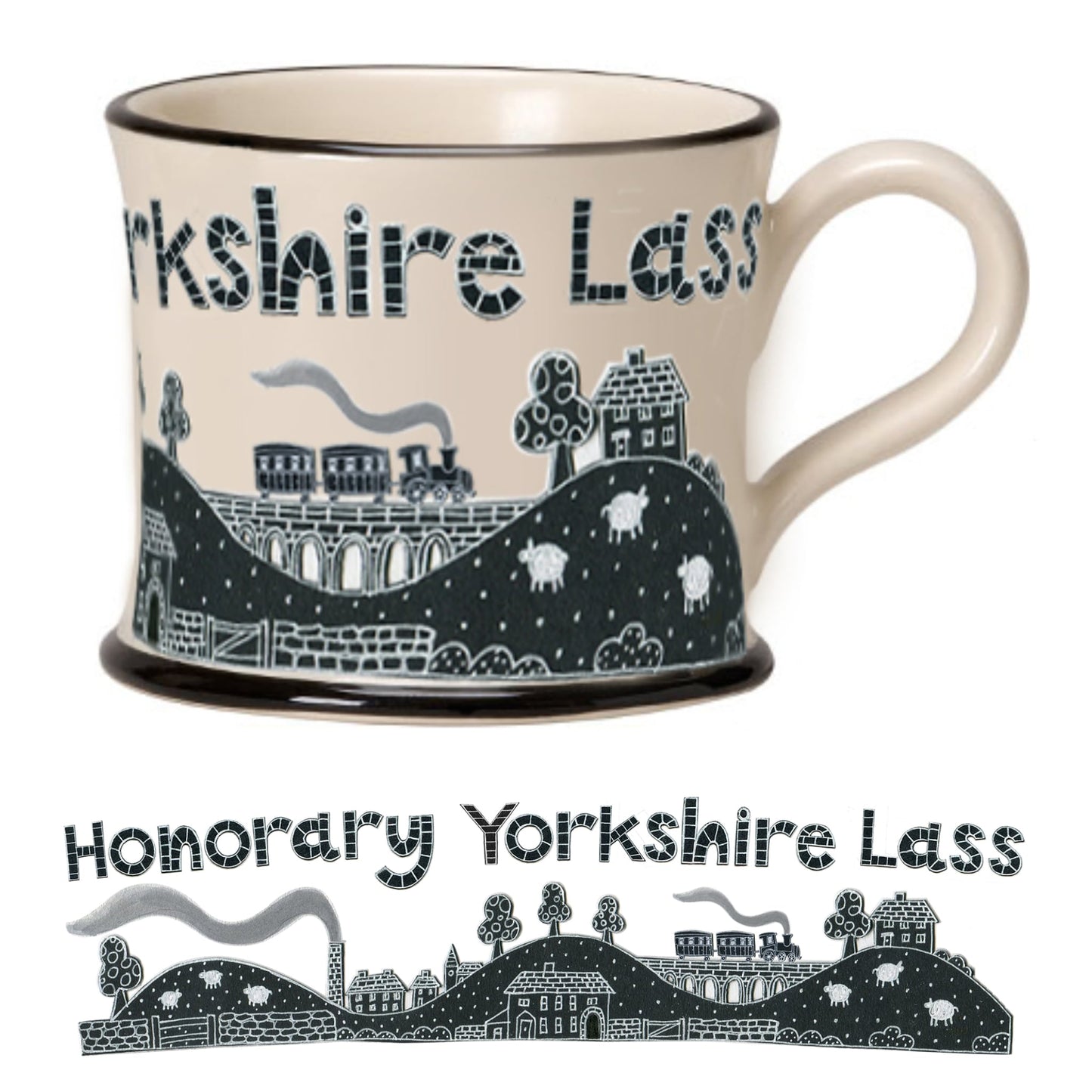 Honorary Yorkshire Lass Mug - The Great Yorkshire Shop
