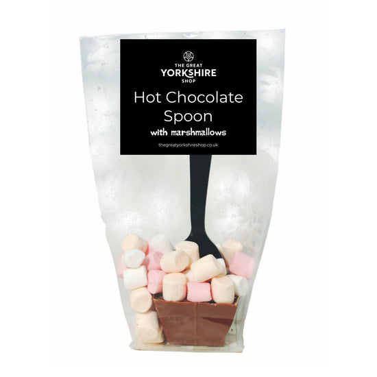 Hot Chocolate Spoon with Marshmallows - The Great Yorkshire Shop