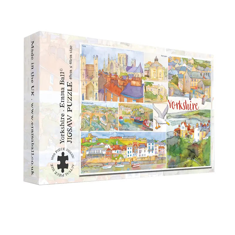 Yorkshire Illustrated 1000 Piece Jigsaw - The Great Yorkshire Shop