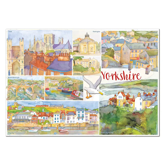 Yorkshire Illustrated 1000 Piece Jigsaw - The Great Yorkshire Shop